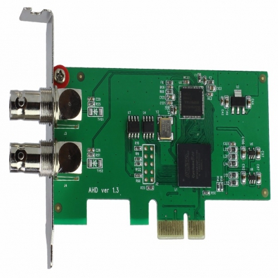 2路1080P AHD PCI-E 全实时 医疗视频采集卡SDK