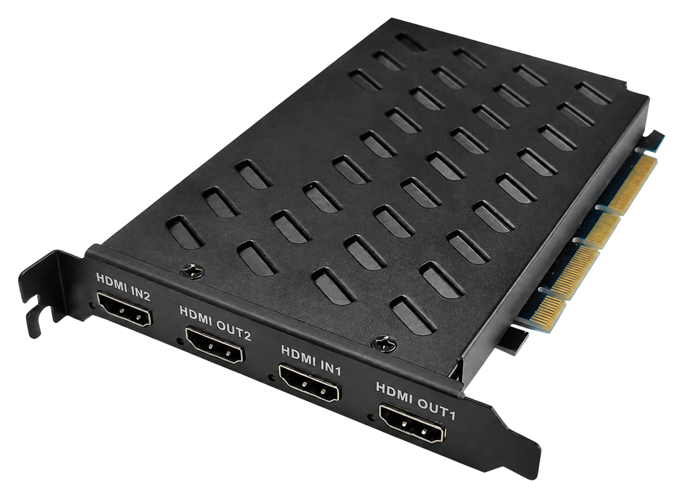 2路 4K60 HDMI PCIe 视频采集卡