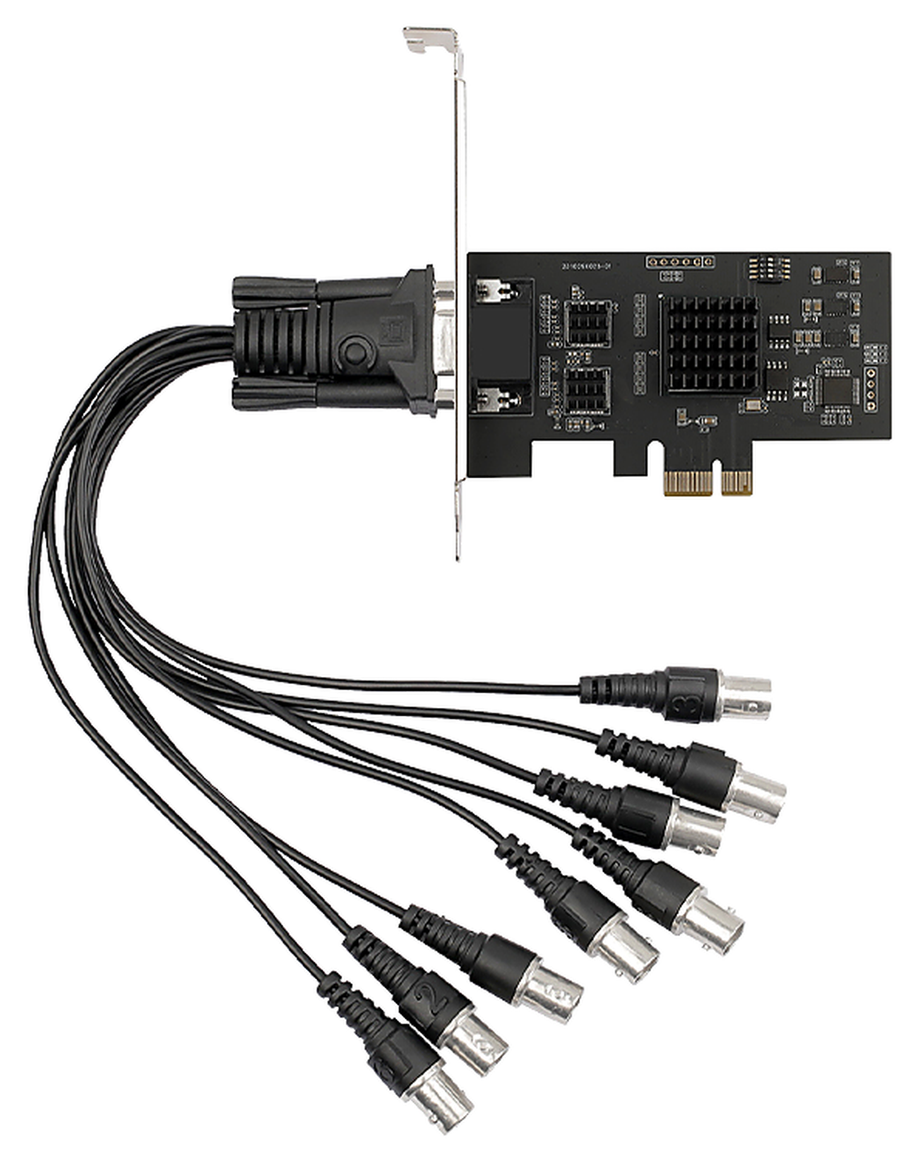 4路1080P AHD PCI-E 视频采集卡